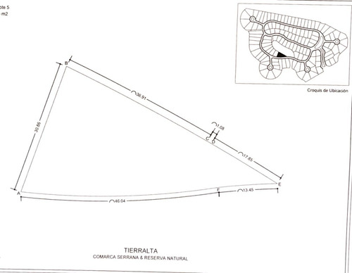 Imagen 2 de 3 de Lote En Venta De 940m2 Ubicado En Tierra Alta