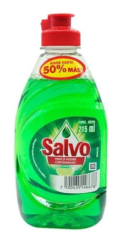 Jabon Salvo Liquido Limon 215ml