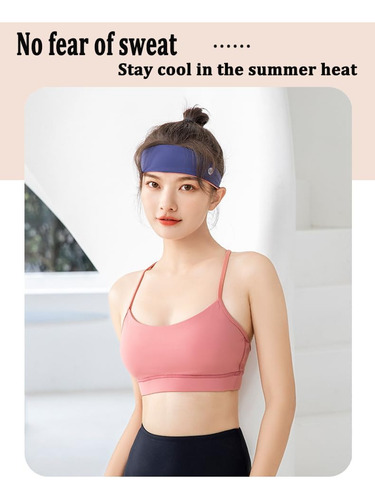 Diadema Deportiva Con Sensación De Hielo Para Mujer, De Seca