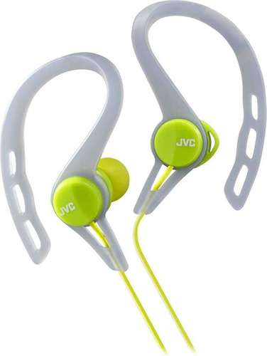 Jvc Haecx20g Auriculares Internos Con Clip Deportivo, Verde