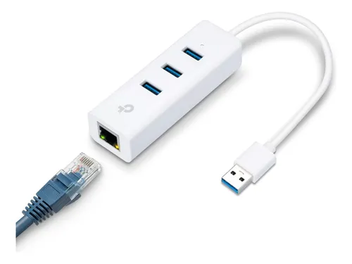 Adaptador Tp-link Usb 3.0 A Ethernet Con 3 Puertos - Pack