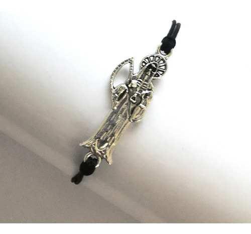 V Santa Muerte - Pulsera Biker Guadaña Calavera Craneo 04