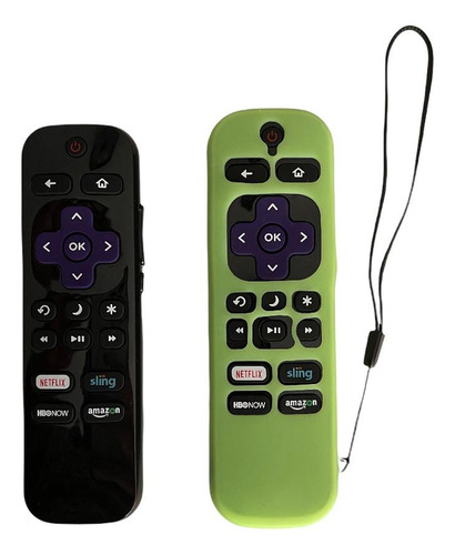 Control Compatible Con Sharp Roku Tv Lc-43lbu591 Mas Funda