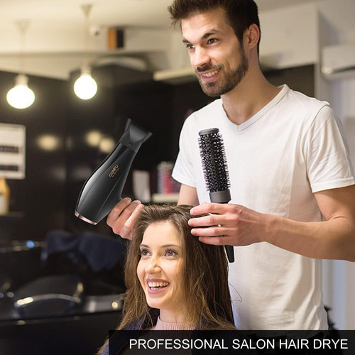 Secador De Cabello Iónico Con Difusor, Secador De Soplado De