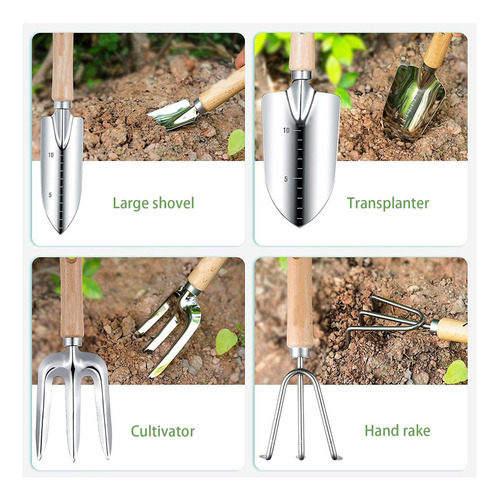 Juego De Herramientas De Jardinería Manual Herramienta Para