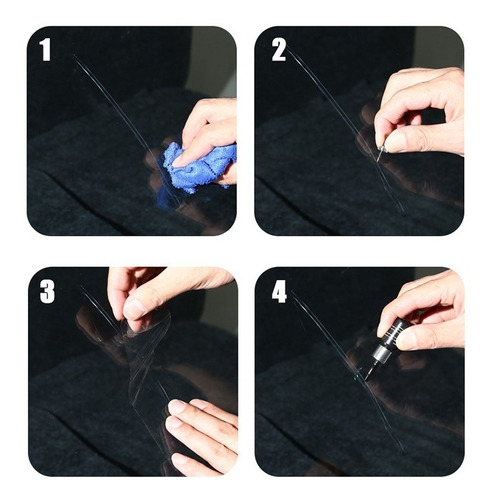 Imagen 6 de 6 de Kit Para Reparar Parabrisas O Vidrios Envio Gratis