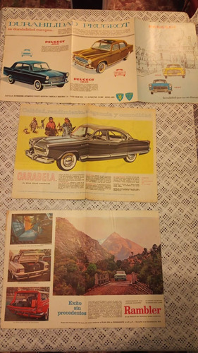 Lote Automovilismo Libro Revista Publicidad Ika Rangler Ford (Usado)