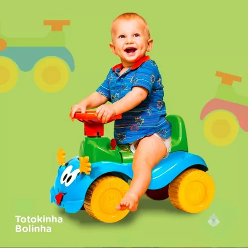 Totoka Bolinha Menino-velotrol Motoca Infantil-p/criança