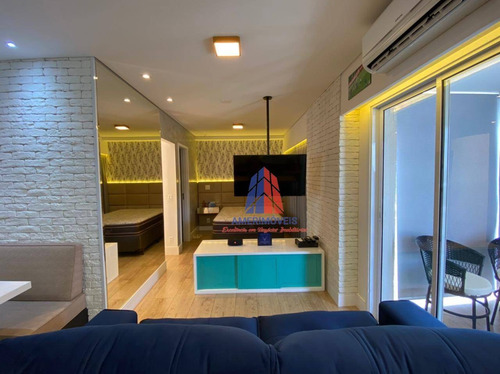 Imagem 1 de 30 de Apartamento Com 1 Dormitório À Venda, 48 M² Por R$ 450.000,00 - Santo Antônio - Americana/sp - Ap1632