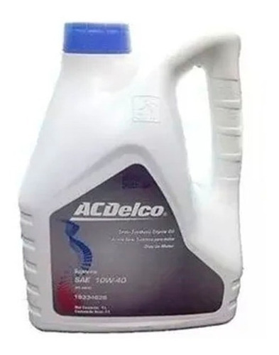 Aceite Semi-sintetico Ac Delco 10w40 4 Litros