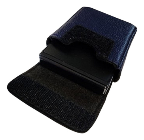 Funda Estuche Para Motorola Razr 60 Ultra - Clip Cinturón Azul Zafiro Para Guardar El Celular Sin Ninguna Protección Adicional Puesta