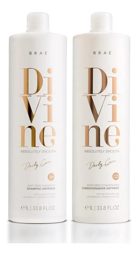 Kit Braé Divine Shampoo + Cond. 1 Litro + Plume Sensation