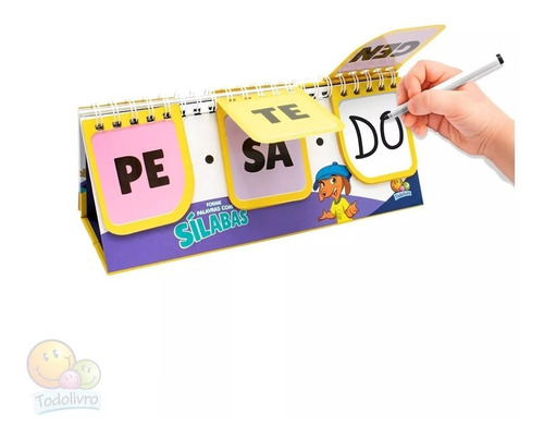 Imagem 6 de 7 de Flip-book - Combinações Divertidas: Sílabas (escolinha Todolivro) | Todolivro