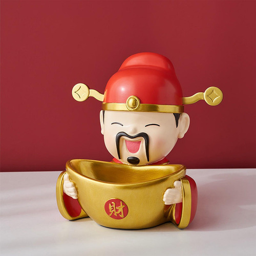 Bh Para Estatua China Del Dios De La Riqueza, Figura Feng