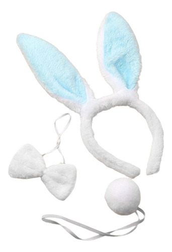 / Conjunto De Disfraz De Para Mujer, Diadema Con Orejas De