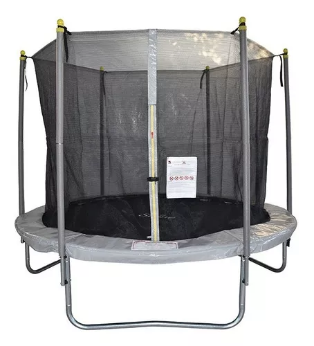 Camas elásticas 305 cm,trampolin para niños,hasta 150kg,Gris Mars