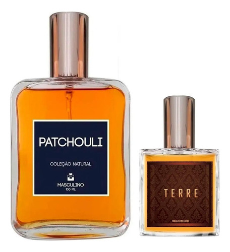 Perfume Masculino Patchouli 100ml + Terre 30ml