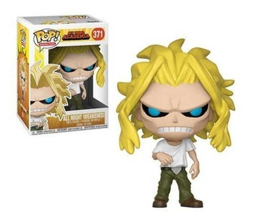 All Might Weakened My Hero Academia Funko Pop 371 Collectoys