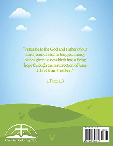 Book : He Is Risen The Easter Bible Coloring Book For Kids