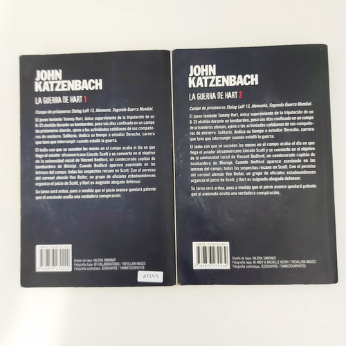La Guerra De Hart 1 Y 2 - John Katzenbach (Usado)