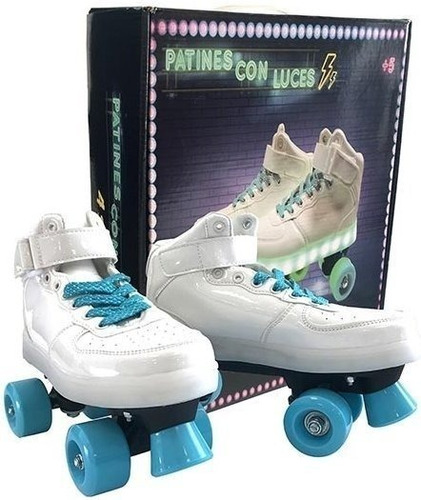 Patines Con Luces Led Tallas 36-38 Ultra Toys