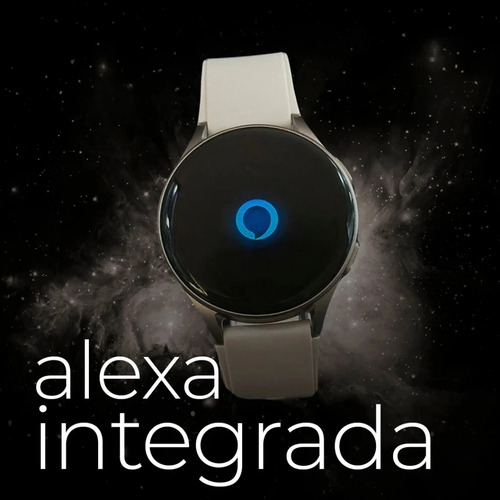 Smartwatch Compatível Com Strava Monitoramento Esportivo Dourado-escuro Silicone Bege