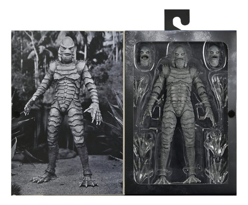 Neca Ultimate Creature From The Black Lagoon Black & White