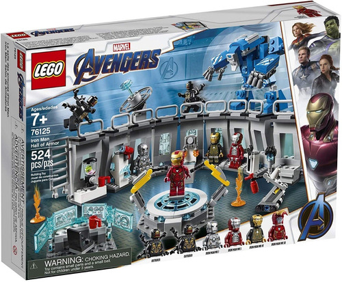 Lego Marvel Avengers 76125 Sala De Armaduras 