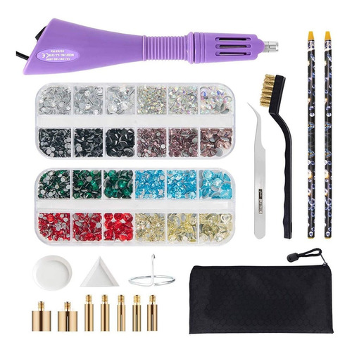 Kit De Aplicador Hotfix Bedazzler Para Bricolaje