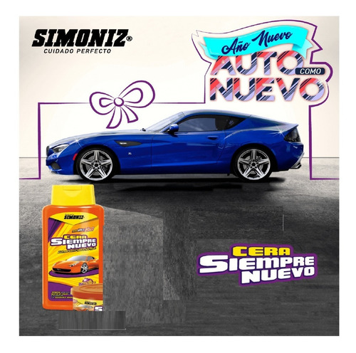 Brillo Para Carros Revive Color Buen Olor Cera Automovil