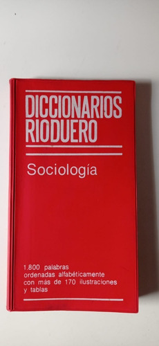 Diccionario Sociología Strobl Rioduero (Usado)