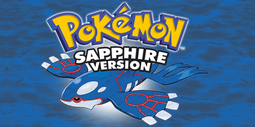 Pokemon Sapphire Safiro Nintendo Game Boy Advance De Pikachu (Usado)