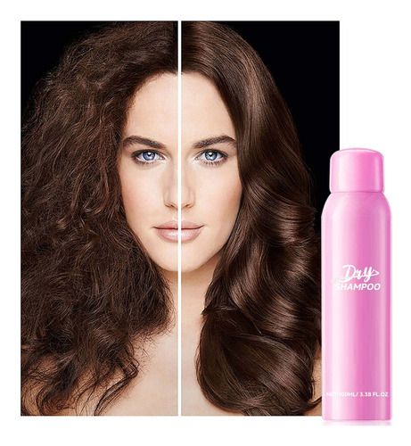 Spray De Xampu Seco Para Usar 100 Ml, Fresco E Nutritivo, Co