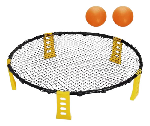 Juego De Cuadrícula De Netball Con Bounce Spikeball
