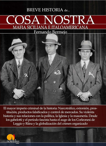Libro Breve Historia Cosa Nostra -inglés