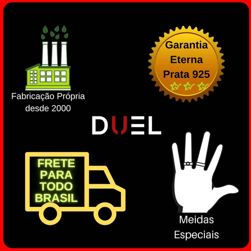 Pulseira Masculina Grossa Model Exclusivo Prata Fecho Gaveta