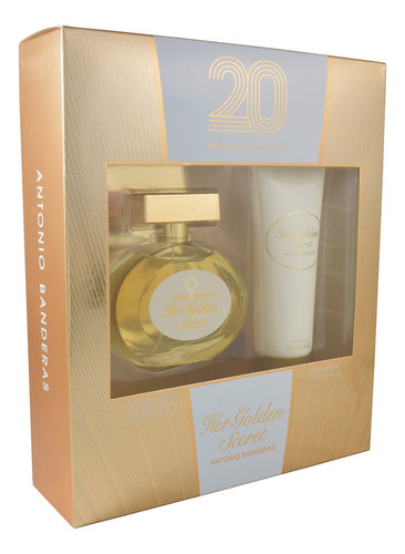 Set Her Golden Secret 20 Years 2pz 80ml Edt Spray - Mujer