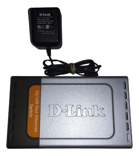 Suiche/switch D-link 8 Puertos 10/100 Mbps Y Cable De Poder