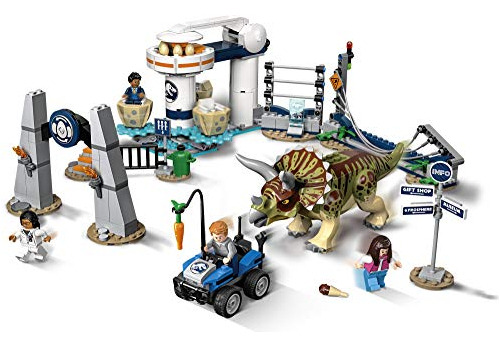 Lego Jurassic World Triceratops Rampage 75937 (447 Peças)