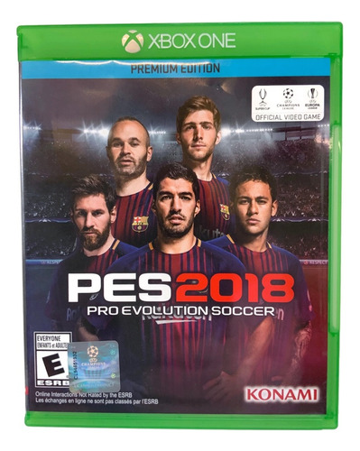 Pes 2018 Xbox One Original Fisico