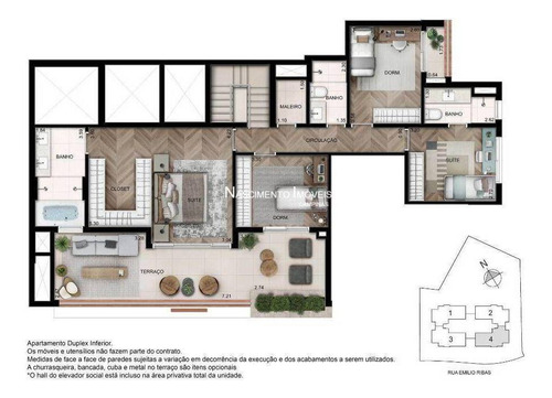 Imagem 5 de 29 de Cobertura Duplex Com 4 Dormitórios À Venda, 281 M² Por R$ 3.688.000 - Cambuí - Campinas/sp - Co0125