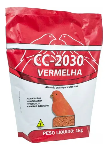 comprar Farinhada Cc 2030 Vermelha 1kg Ração Canários Fator Vermelho comprar Farinhada Cc 2030 Vermelha 1kg Ração Canários Fator Vermelho