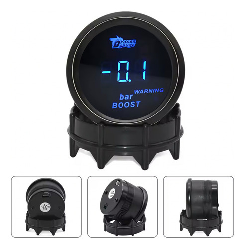 Reloj Digital + Sensor Presión Turbo Boost Dragon Gauge Auto