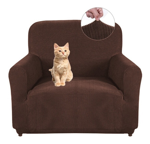 Funda Elástica De Sofá Protector De Sillón 1 Plaza Lavable