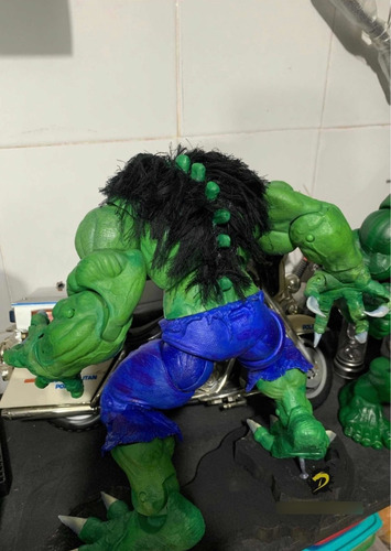 Hulk 2099 Marvel Icon Custom 30cm (leia Todo O Anúncio) (Recondicionado)