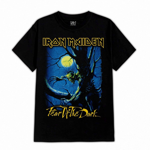 Iron Maiden Fear Of The Dark 474 Rock Metal Polera Dtf