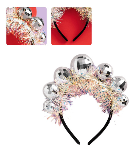 Diadema Con Forma De Bola Para Novia, Adorno Para Despedida