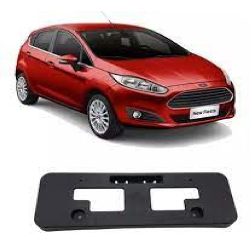 Portapatente Delantera Adaptable Ford New Fiesta 13/