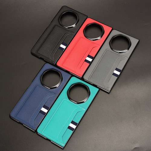 Funda Para Honor Magic V3 5g Tarjeta De Litchi