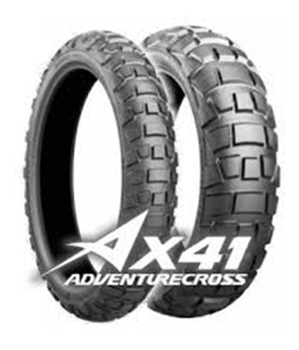 Juego Cubiertas Bridgestone 170/60-17 + 120/70-19 Ax41cross